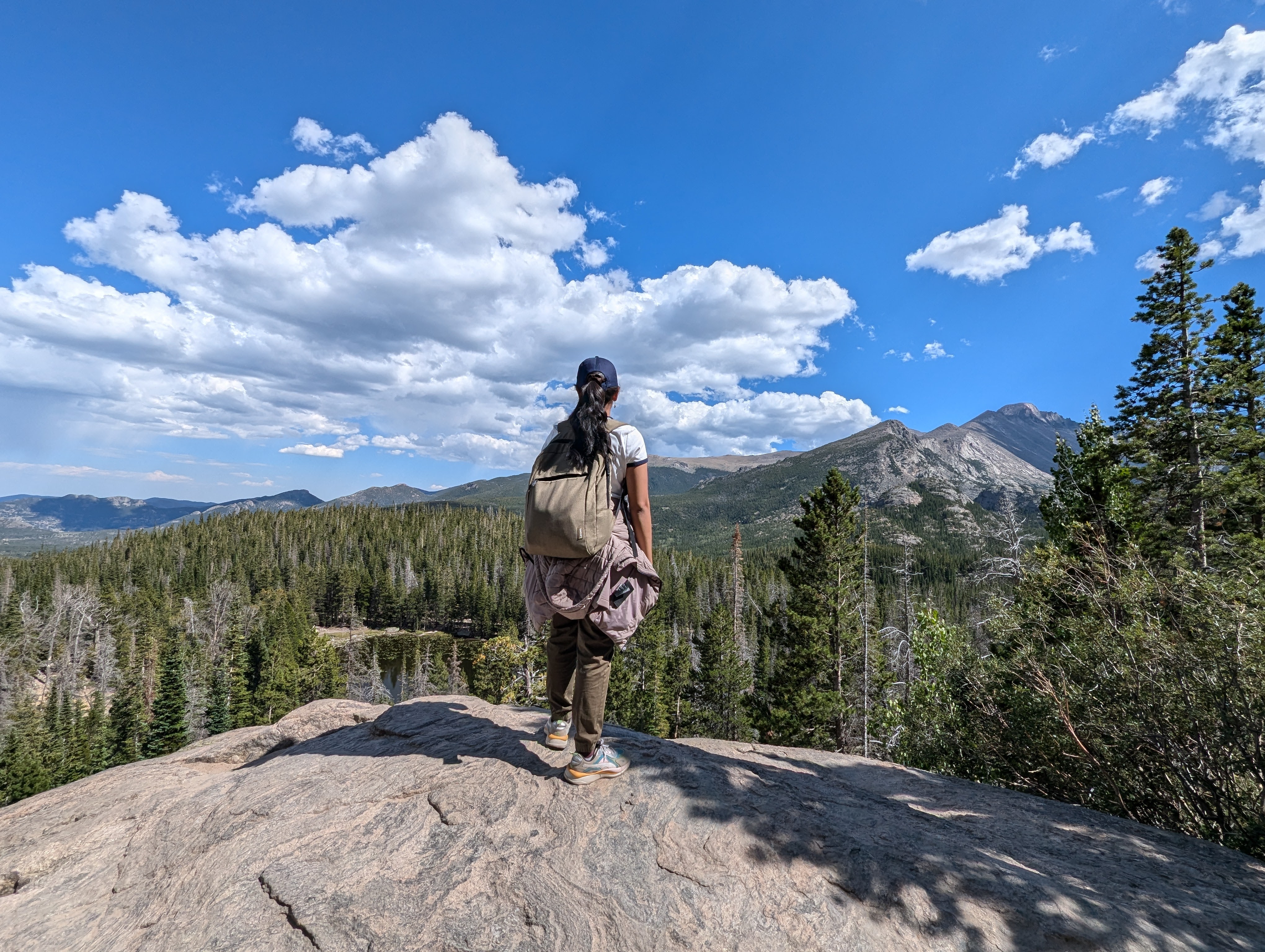 Hiking in Rocky Mountains, Colorado